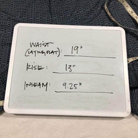 Prana Mens 38 UPF 50+ Swim Shorts Blue Graphic Print Outdoors Summer - Picture 8 of 8